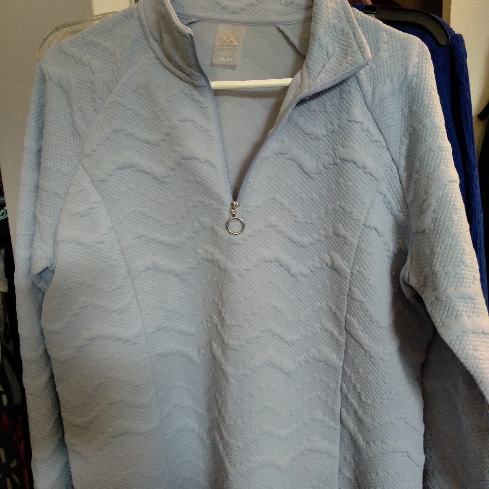 Zeroxposur light blue jacket